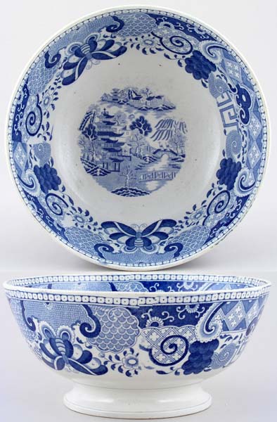Bowl footed c1815